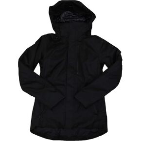 The North Face Hooded Lightweight Insulated Standard Fit Ski Jacket (Black, Small)
