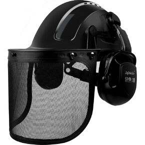 Q20 Forestry Safety Helmet 3 in 1 Chainsaw Arborist Helmet with Face Shield & Ear Muffs Hearing Protection Forestry Hard Hats ANSI Z89.1 OSHA