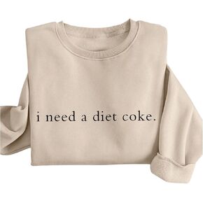 Soly Hux Crew Neck Neck Long Long Pullover Sweatshirts Letter Graphic قمم القميص فضفاضة in Kuwait