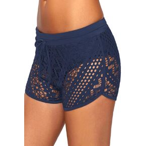 Lopie Women Board Shorts Bikini Bottom Swimsuit Skort Swimdress