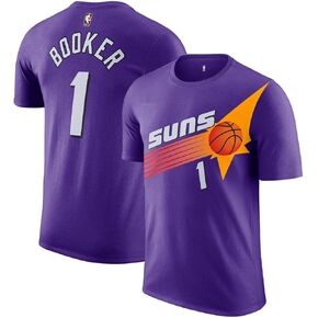 Devin Booker Phoenix Suns NBA Kids Youth 4-20 Purple Classic Edition Jersey T-Shirt (US, Numeric, 8, Regular, Purple) in Saudi Arabia
