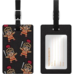 OTM Essentials University of Florida Faux Leather Luggage Tag, Durable Travel Accessories with Adjustable Strap and ID Card, Classic