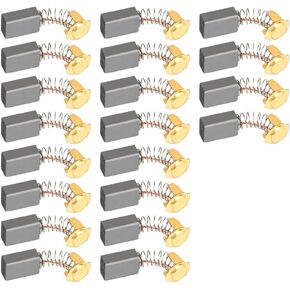 20PCS Electric Motor Carbon Brush Angle Grinder/DC Motor/Cutting Machine/Polishing Machine Replacement Parts,7x11x18mm