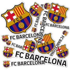 Desert Cactus FC Barcelona Barça Sticker Barça Sheet Vinyl Football Soccer Decal Laptop Water Bottle Car Scrapbook (Type 1-1)