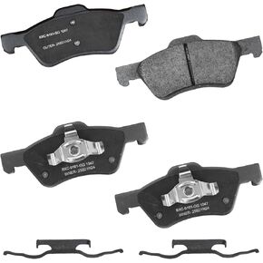 مجموعة وسائد الفرامل الأمامية الفاخرة من بنديكس لسيارة Ford Escape 2011-2005، Mazda Tribute 2006-2005، Tribute 2011-2008، Mercury Mariner 2011-2005 - (SBC1047)