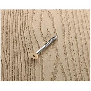 Deckfast Fascia Screws 64 Sand 9 x 1-7/8" Stainless Steel Fascia Screws - 100 Pieces