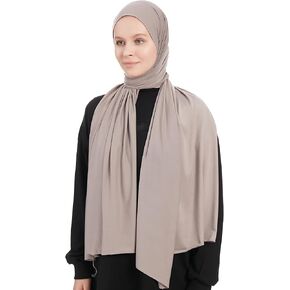 Jersey Hijab for Women - Jersey Hijab Scarf – Long Hijabs Scarves - Muslim Scarf Hijab – Hijab Shawl - 71" L x 27.5" W