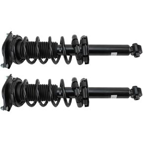 TRQ Rear Shock & Spring Assembly Set Compatible with 2015-2017 Subaru Outback