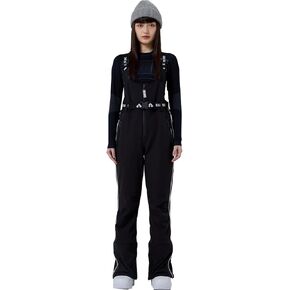 HOTIAN Womens Snow Pants Snow Bibs Waterproof Windproof Insulated Ski Bib Overalls Snowboard Pants with Belts