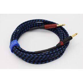 Evidence Audio Geistnote's Melody Instrument Cable with Neutrik Silent Plug and Gold Connectors 10 Ft (3 M) ~ Straight to Straight
