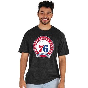 Blue 84 NBA Officially Licensed Tri-Blend T-Shirt Black