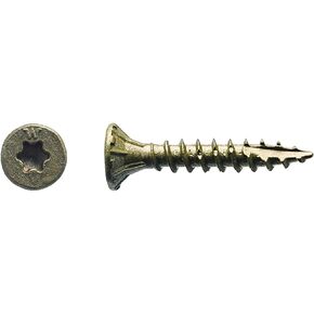 Big Timber 1BTX81 Wood Screws 8x1" Inch T-20-Drive Bit Bronze Star Flat Head (287 Per Box)
