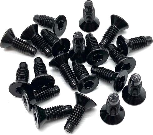 Region Offroad Grade 8 Windshield Door Tailgate Hinge Torx Screws Bolts Compatible with Jeep Wrangler YJ TJ LJ CJ5 CJ7 CJ8 1976-2006 (20) in Saudi Arabia