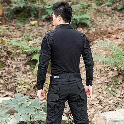 H World Shopping Hanstrong Gear Tactical Hounting Military Long Sleeve Shirt مع منصات الكوع in Kuwait