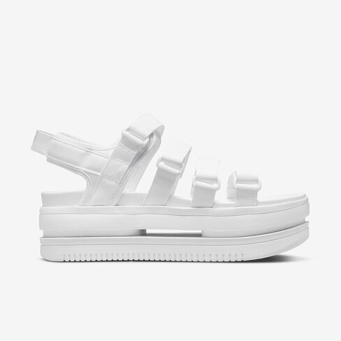 Nike Women's Icon Classic Sandal NA White/Pure Platinum-White (DH0224 100) in Kuwait