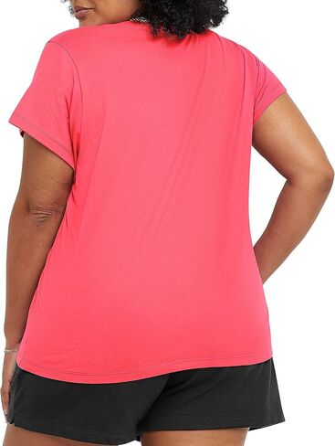 Champion Women'S Classic Tee, Wavy Script (Plus Size) in Saudi Arabia