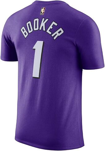 Devin Booker Phoenix Suns NBA Kids Youth 4-20 Purple Classic Edition T-Shirt (US ، Numeric ، 8 ، العادية ، الأرجواني) in Saudi Arabia