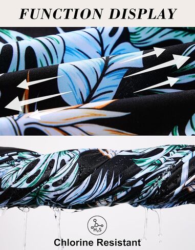 Women's 7''Long Swim Board Shorts Quick Dry Beach Shorts with Liner Pockets Swimsuits Bottoms Trunks for Women in Saudi Arabia