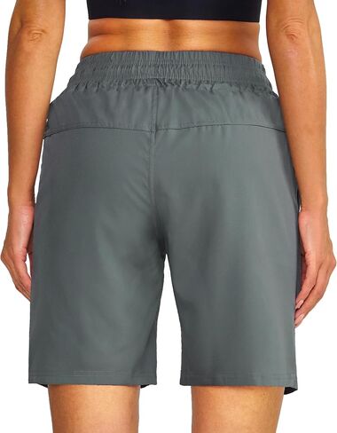 Women's 7''Long Swim Board Shorts Quick Dry Beach Shorts with Liner Pockets Swimsuits Bottoms Trunks for Women in Saudi Arabia