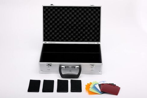 Spell Briefcase TC-A6B Metal Storage Case for TCG, Deck Box, MTG, Magic, YGO, FaB, Dominion, Trading Cards, toploader, EDH, Commander, MTG Cube (Black) in Saudi Arabia