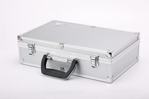 Spell Briefcase TC-A6B Metal Storage Case for TCG, Deck Box, MTG, Magic, YGO, FaB, Dominion, Trading Cards, toploader, EDH, Commander, MTG Cube (Black) in Saudi Arabia