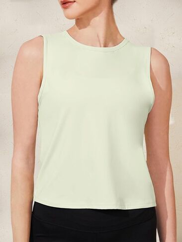 Chilylori Ice Silk Workout Tank Tops for Women Athletic Tops Loose Fit Running Tank Sleeveless Workout Tops for Women in Saudi Arabia