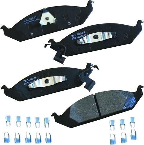 Bendix Premium Front Brake Pad Set for Ford Escape 2011-2005, Mazda Tribute 2006-2005, Tribute 2011-2008, Mercury Mariner 2011-2005 - (SBC1047) in Saudi Arabia