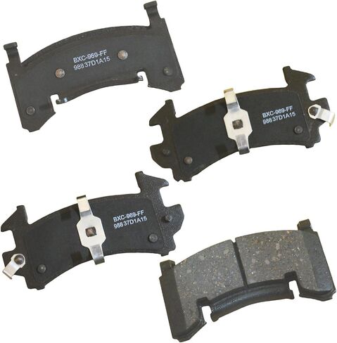 Bendix Premium Front Brake Pad Set for Ford Escape 2011-2005, Mazda Tribute 2006-2005, Tribute 2011-2008, Mercury Mariner 2011-2005 - (SBC1047) in Saudi Arabia