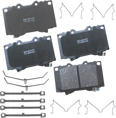 Bendix Premium Front Brake Pad Set for Ford Escape 2011-2005, Mazda Tribute 2006-2005, Tribute 2011-2008, Mercury Mariner 2011-2005 - (SBC1047) in Saudi Arabia
