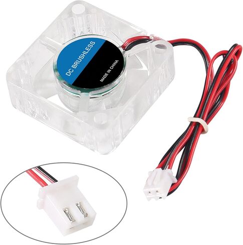 4pcs 2510 25mm 25x25x10mm مروحة ملونة LED DC 24V 2510 محمل الهيدروليكي التبريد 25x10mm 2pin in Kuwait