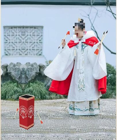 لعبة أسهم الملعب ، لعبة Touhu الصينية التقليدية ، مجموعات وعاء خشبي مع سهام مطاطية للبالغين والاجتماع السنوي وبناء الفريق على الفناء in Saudi Arabia