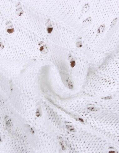 شيرمي للسيدات الكروشيه ملابس السباحة التستر على الجانبية بلا أكمام in Kuwait