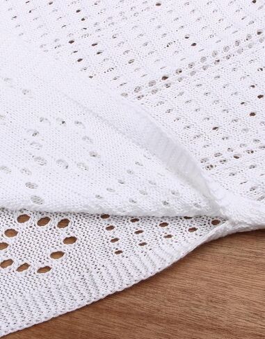 شيرمي للسيدات الكروشيه ملابس السباحة التستر على الجانبية بلا أكمام in Kuwait