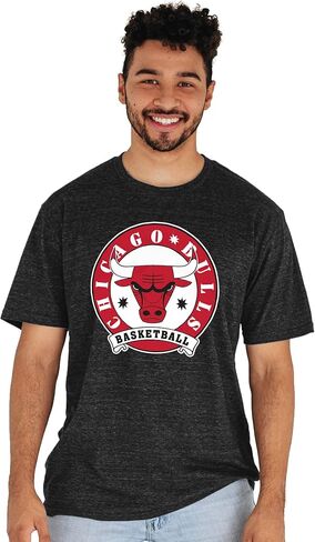 Blue 84 NBA Officially Licensed Tri-Blend T-Shirt Black in Kuwait