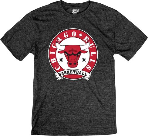 Blue 84 NBA Officially Licensed Tri-Blend T-Shirt Black in Kuwait