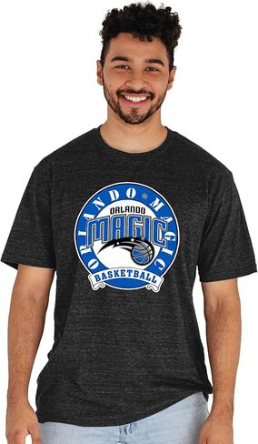 Blue 84 NBA Officially Licensed Tri-Blend T-Shirt Black in Kuwait