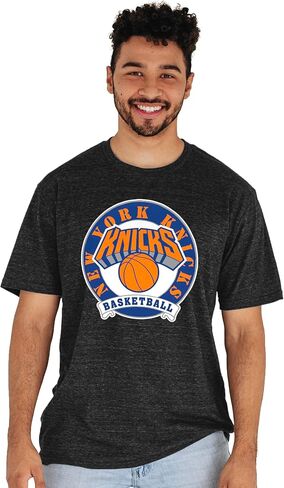 Blue 84 NBA Officially Licensed Tri-Blend T-Shirt Black in Kuwait
