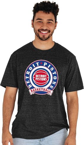 Blue 84 NBA Officially Licensed Tri-Blend T-Shirt Black in Kuwait