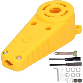 Woodworking Electric Chisel Wood Carving Chisel Adapter Power Chisel Set for Electric Angle Grinder