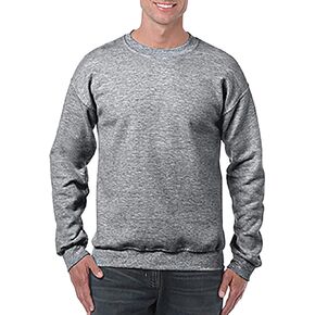 Gildan Adult Heavy Blend™ Adult 8 oz., 50/50 Fleece Crew 4XL GRAPHITE HEATHER