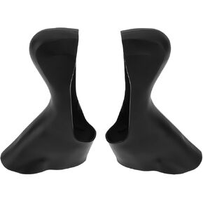 ECSiNG 1 Pair of Bike Brake Grip Hoods Cycling Brake Shift Lever Hoods Bicycle Brake Grips Protective Cover Compatible with Shimano UT ST-RS685, Black