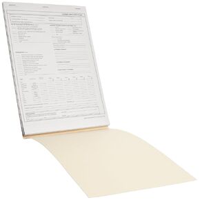 Brady 65937 11" Height, 8-1/2" Width, 2-Ply Carbonless, Black On White Color Confined Space Entry Permit, Legend "Confined Space Entry Permit... " (25 Per Pad)