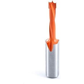 Amana Tool - 301052 Carbide Tipped Brad Pt. Boring Bit L/H 5.2mm Dia x 57mm Long x 10mm