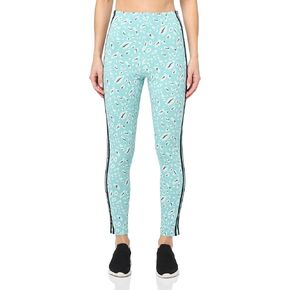 adidas Women's Essentials 3-Stripes Animal Print Leggings