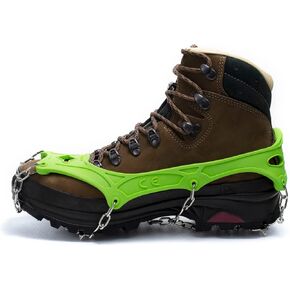 FreeSteps6 Crampon, Ice Cleat All-Purpose Traction System for Packed Snow & Ice Conditions