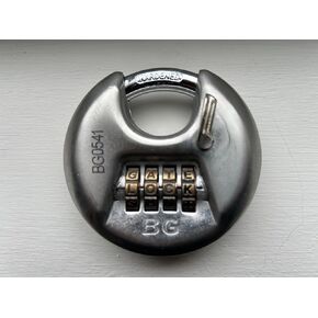 Word Discus Lock is an 80mm Stainless Steel Anti-Rust Discus Lock for Storage & Trucks. Uses Letters Instead of Numbers.Weatherproof & ASTM Rated to The Highest Standards.