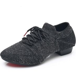 Rosefinch Women's Jazz Dance Shoes Knitted Yoga Latin Ballet Modern Dance Practice Shoes in Saudi Arabia