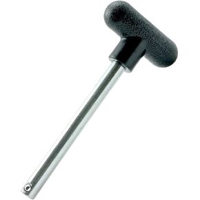Weight Stack Pin, T Handle Weight Pin,Gym Pin Heavy Duty Replacement,for Fitness Universal Home Gym Exercise Machine Parts & Accessories, Pin Tensile 3/8 Diameter 5-1/2" Locking Space