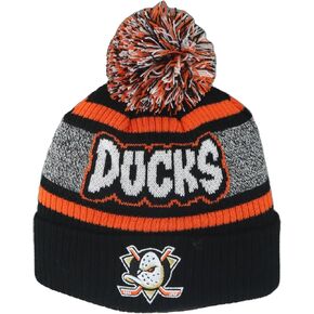 ZHATS Unisex Kid's NHL Officially Licensed Youth Beanie Pom Rogue