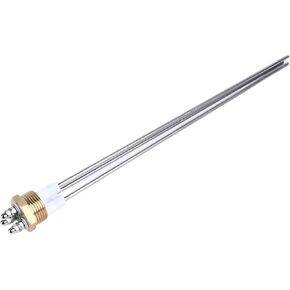 3 Pin Boiler Water Level Probe Sensor Stainless Steel and Brass Electrode Rod with PTFE for Liquid Testing